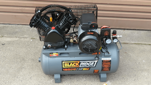 blackridge air compressor belt drive 2.5 hp